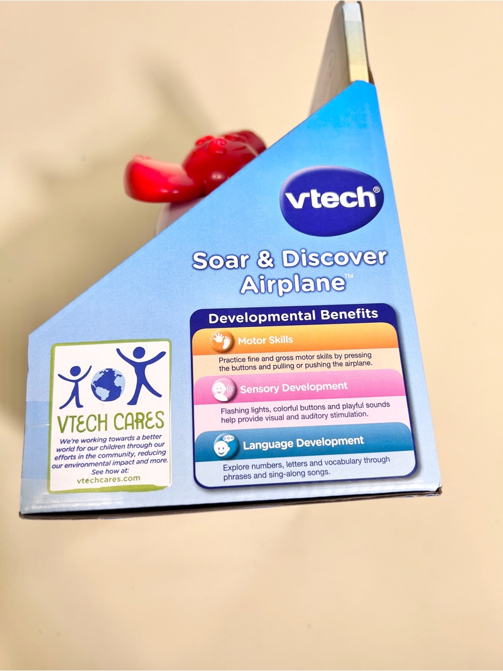 VTech Soar & Discover Airplane Interactive Learning Music Toy 9–36 Months New - Picture 4 of 5
